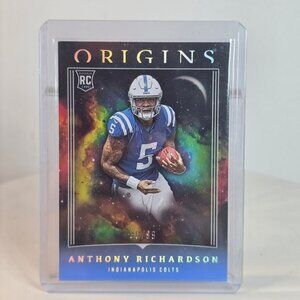 2023 Panini Origins Anthony Richardson RC #35/99 Indianapolis Colts Football Car